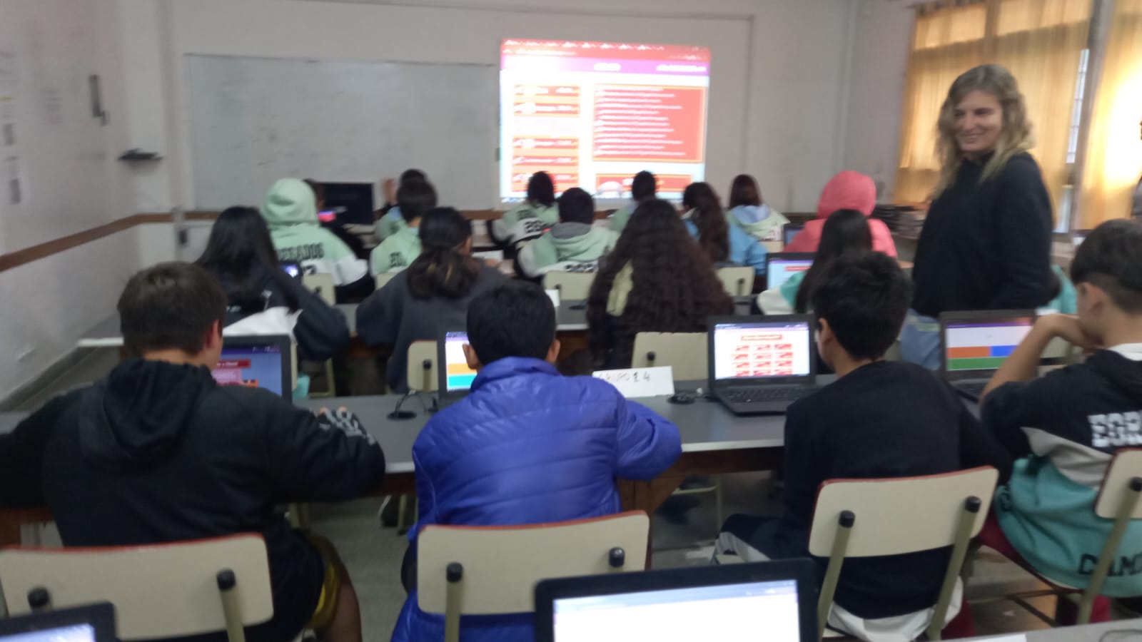 La escuela Secundaria 24 abrió sus puertas a los alumnos de primaria 17