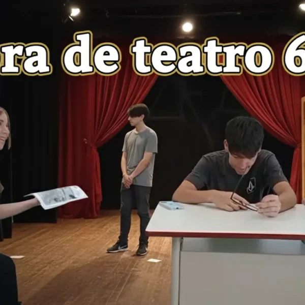 🎭 Arte: Obras teatrales con alumnos 6°2° de Adela Basch